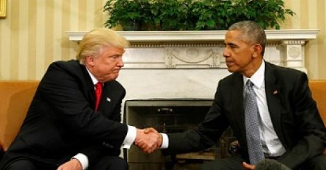 Rencontre entre Obama et Trump pour préparer la transition