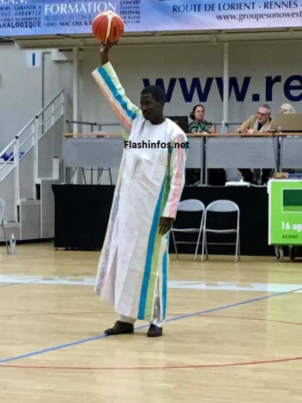 Rennes : Match de Basket aux couleurs du Sénégal