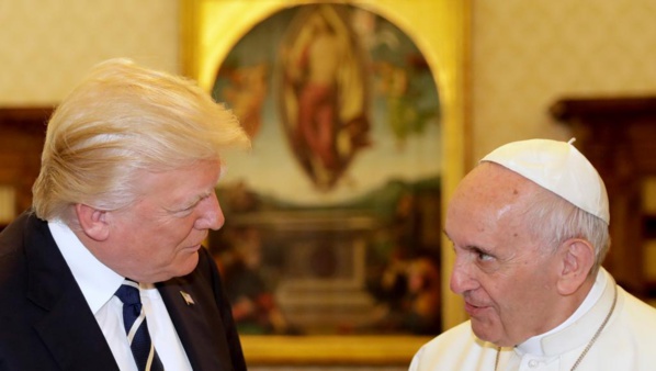 La paix, sujet majeur du tête-à-tête entre le pape François et Donald Trump