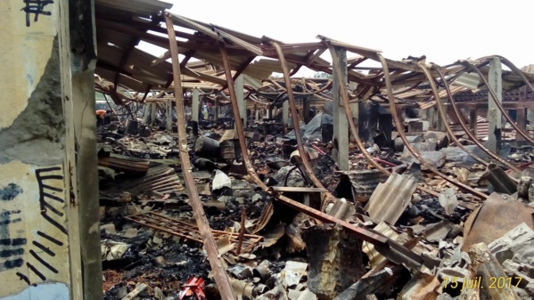 Incendie du marché de Diourbel : Voici le sapeur Wally Diouf décédé