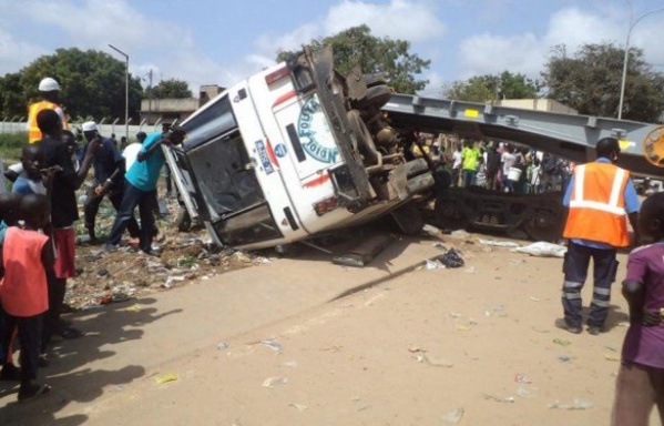 Fatick : Un accident de la circulation fait 2 morts et 8 blessés