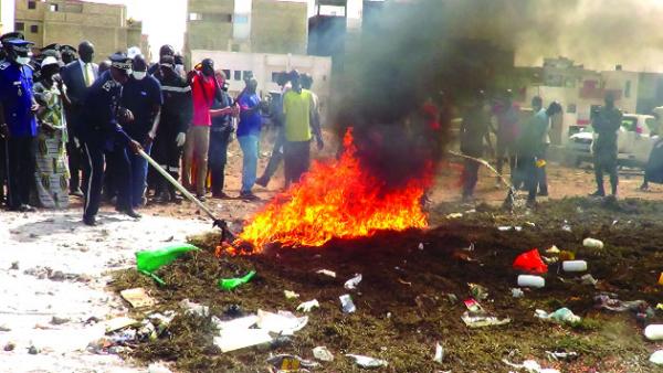 Incinération de la drogue : Aly Ngouille Ndiaye veut changer de méthode