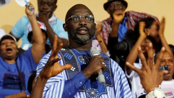 LIBERIA : Dernier grand meeting de George Weah avant l'élection présidentielle