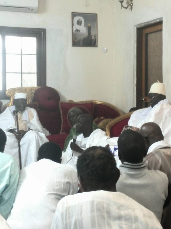 Cheikh Sidya Dramé reçu par le Khalife de Ndiassane