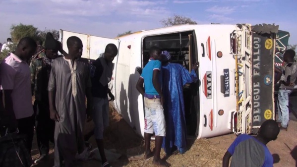 Accident sur la route de Porokhane : Le bilan s'alourdit à 09 morts