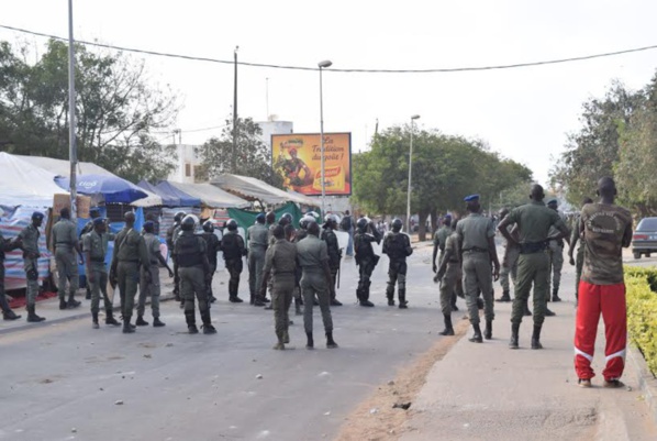 Gandiaye : Un gendarme blessé dans des affrontements avec des élèves