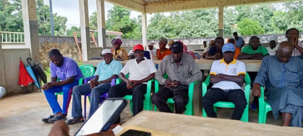 Ziguinchor : Le Candidat Mamadou Diallo de Bunt-Bi en visite de proximité dans les villages et quartiers du département 