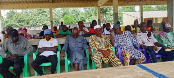 Ziguinchor : Le Candidat Mamadou Diallo de Bunt-Bi en visite de proximité dans les villages et quartiers du département 