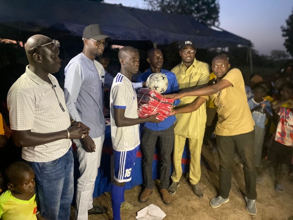 Goudomp : Les Black-Star sacrés champions du tournoi de football de la jeunesse de Soumacounda