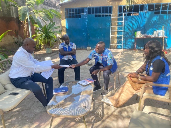 Ziguinchor : DECLIC en visite chez Monseigneur Jean Baptiste Walter Manga : Un échange sur l’avenir de la Casamance