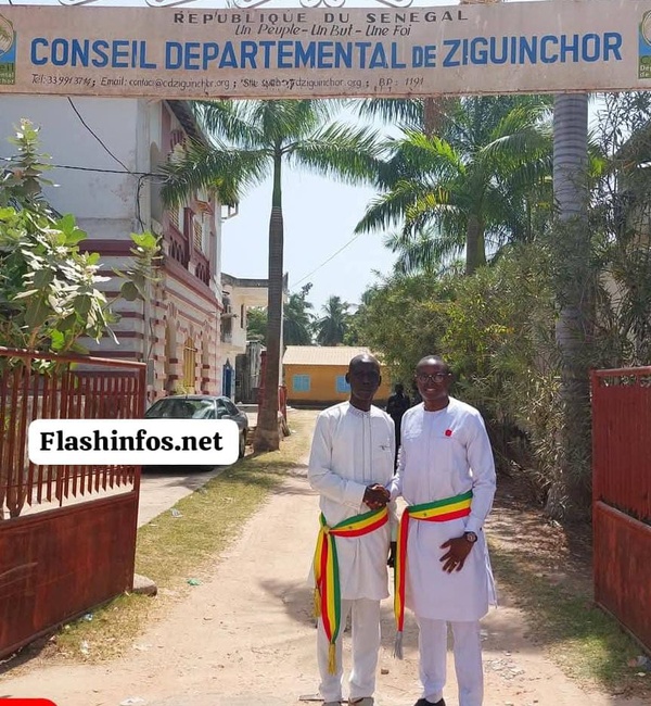 Conseil départemental de Ziguinchor : Upakajor Mendy nommé Secrétaire Général par Georges Mansaly