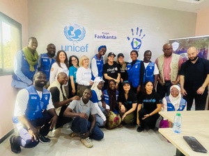 ​Ziguinchor : Visite de la Délégation Conjointe de l'UNICEF USA et de l'UNICEF Sénégal chez DECLIC