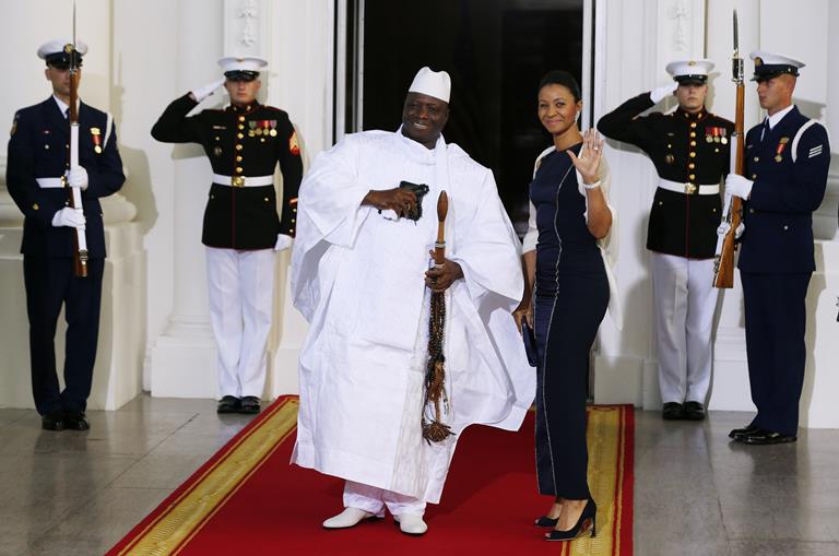 Présidentielle gambienne : Jammeh en route pour un 5e mandat