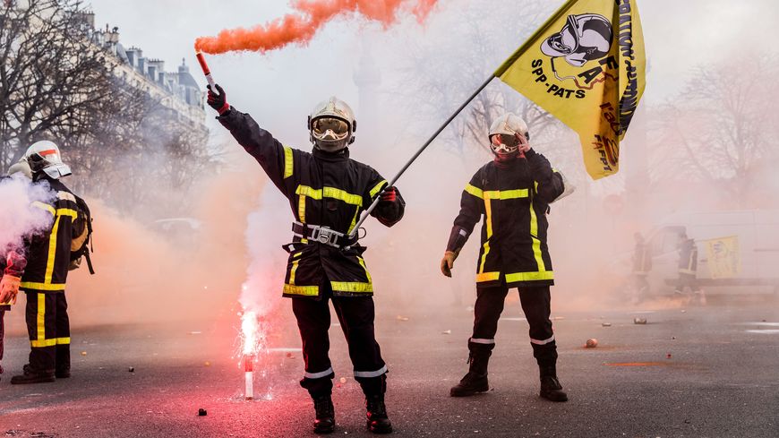 Paris : le ras-le-bol des pompiers