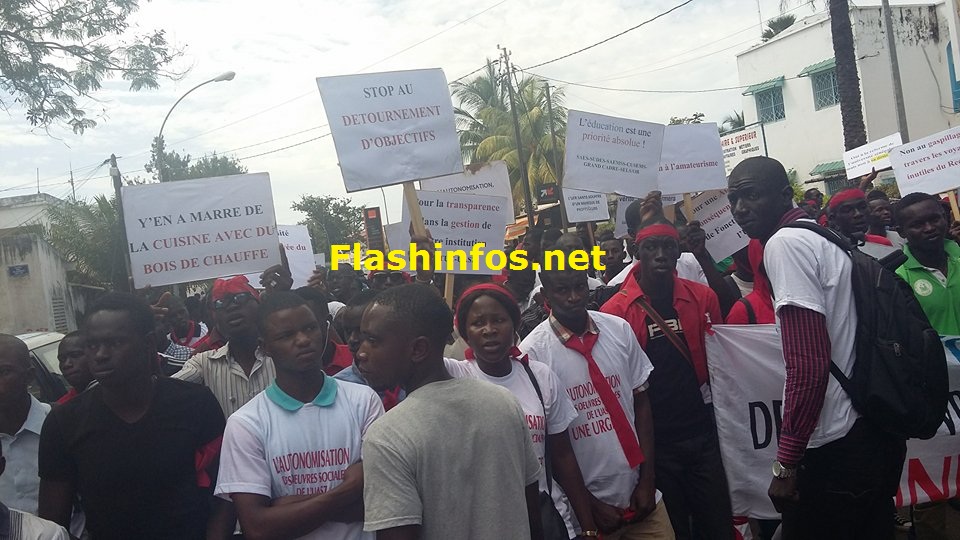 Ziguinchor : Les étudiants menacent de fermer l’université Assane Seck à compter du 19 décembre prochain 