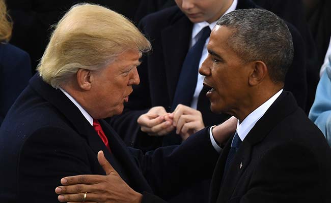 Etats-Unis: Donald Trump accuse Barack Obama de l'avoir mis sur écoute