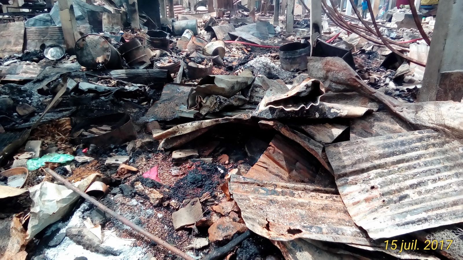 Incendie du marché de Diourbel : Voici le sapeur Wally Diouf décédé