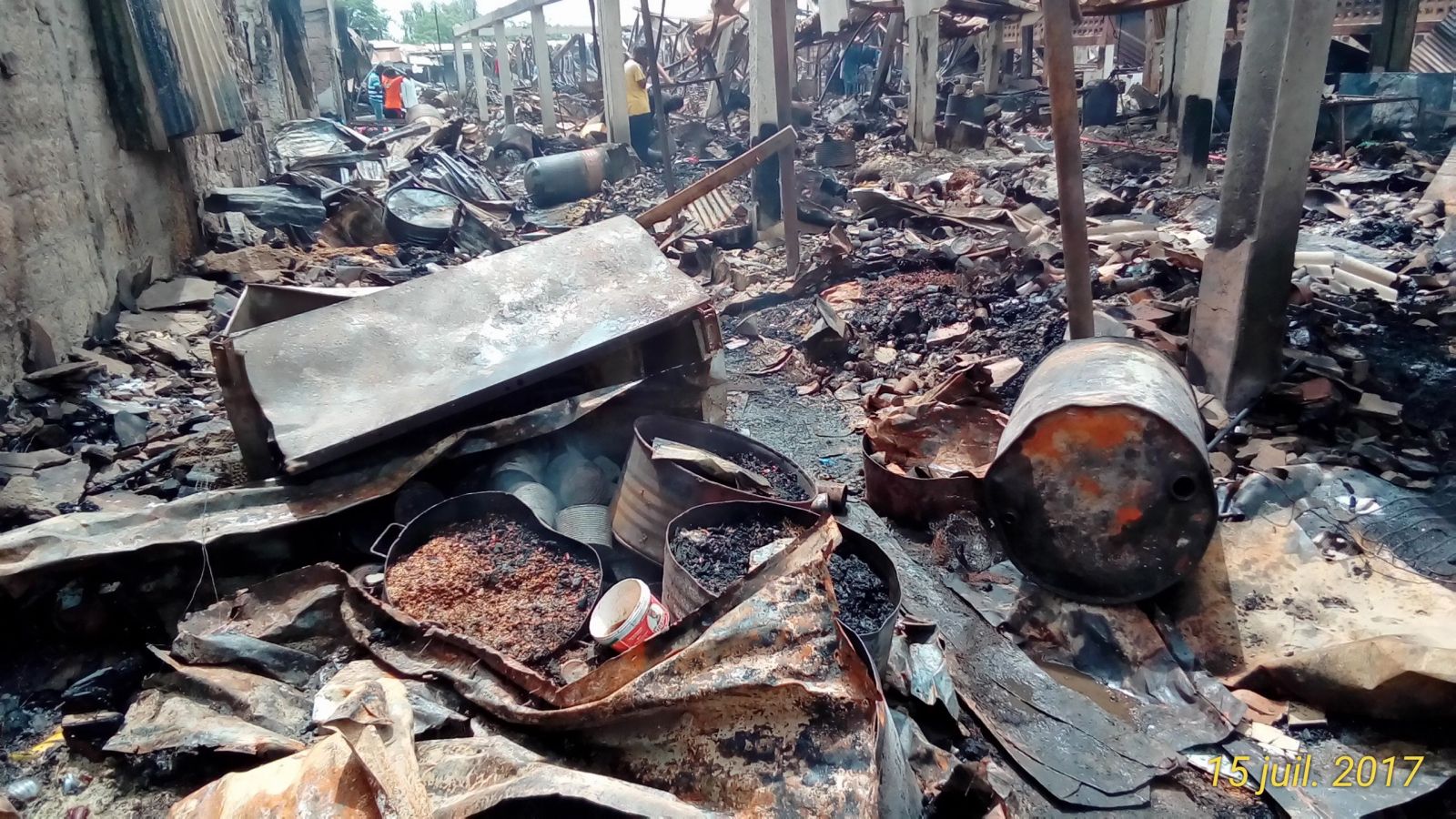 Incendie du marché de Diourbel : Voici le sapeur Wally Diouf décédé