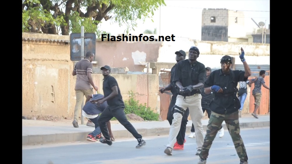 Machettes brandies et coups de feu tirés à Rufisque: Plusieurs blessés!