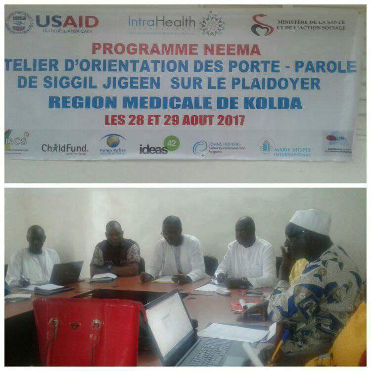 Le Projet USAID "Neema" à travers le Rèseau "Siggil Jigéen" en Synergie avec "USAID GOLD" forme les porte- parole des communes choisies de la région de Kolda sur le Plaidoyer