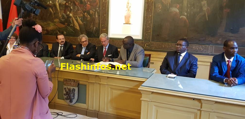 Coopération décentralisée tripartite entre Ziguinchor, Compiègne et Larache, la charte signée