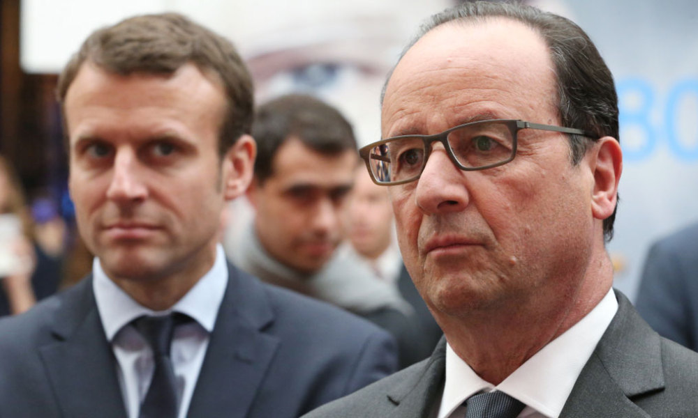 La colère de Hollande après les tacles de Macron à la télé