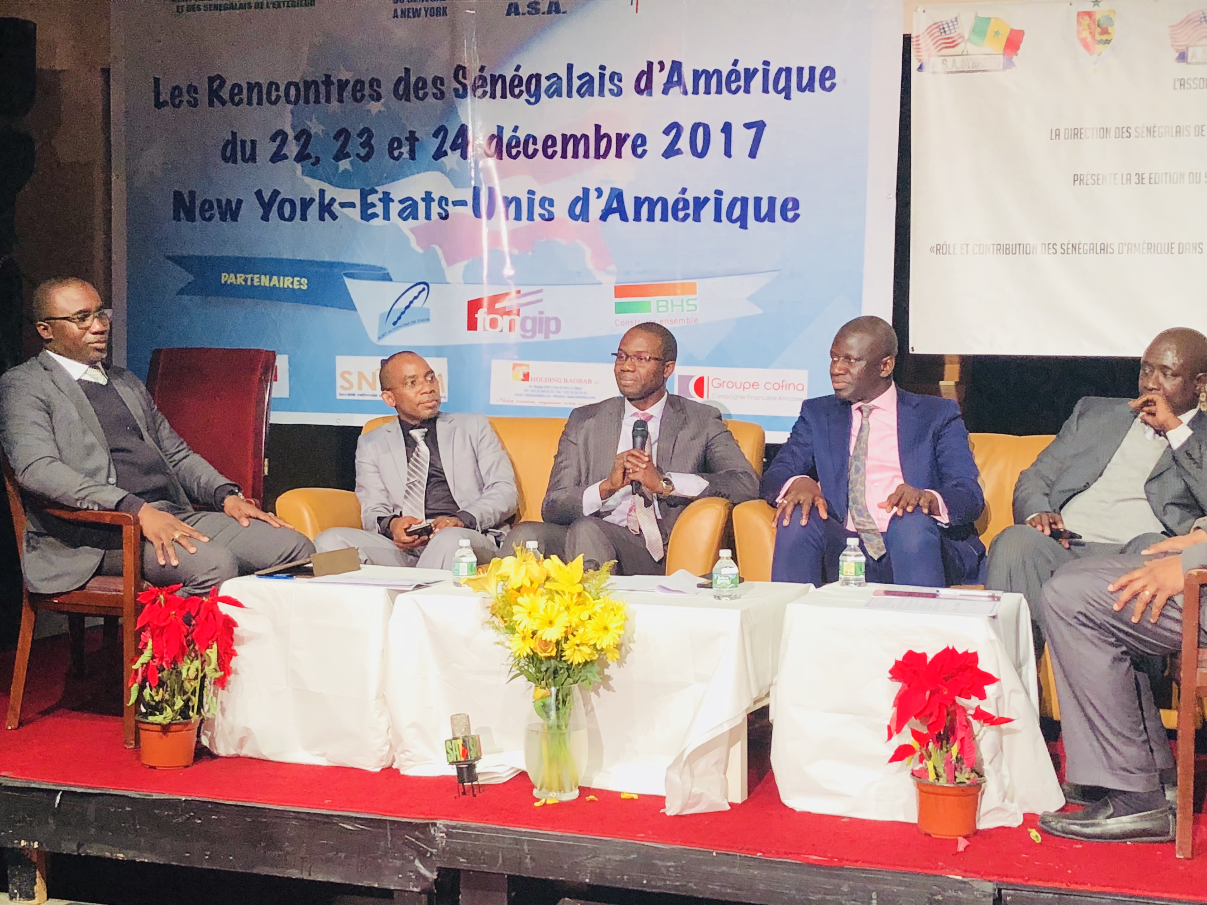 New York : Le FONGIP présente le "FOGALOG" et le "FOGARISE" aux Sénégalais de la Diaspora