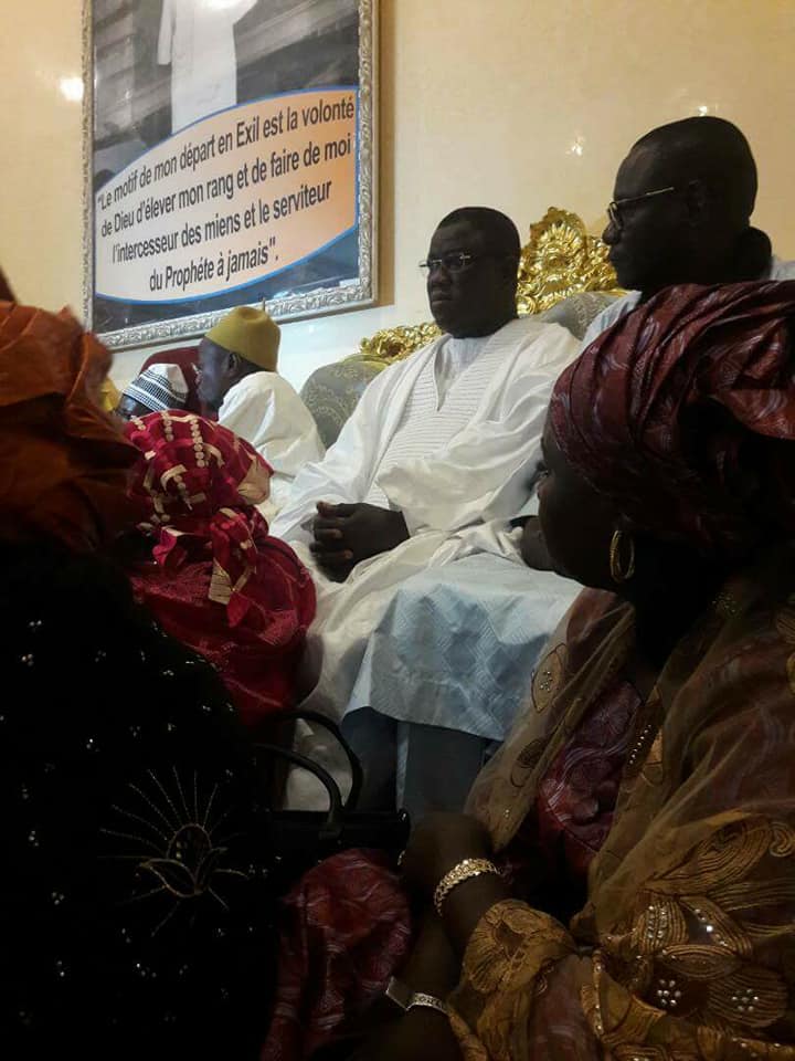 Condoléances : Le Président de l'UCS, Abdoulaye BALDE était à Touba