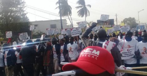 Marche de Protestation : Forte mobilisation de l'Opposition pour tirer sur le "Macky"