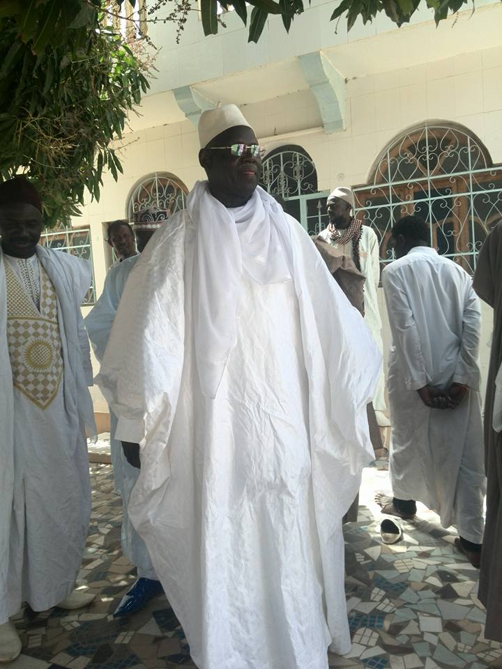 Cheikh Sidya Dramé reçu par le Khalife de Ndiassane