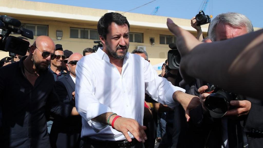 Italie: en Sicile, Salvini réaffirme la politique zéro migrant du gouvernement