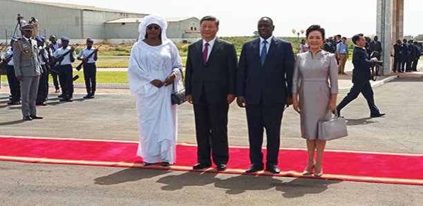 Visite d'Etat : Le président Xi Jinping est arrivé à Dakar