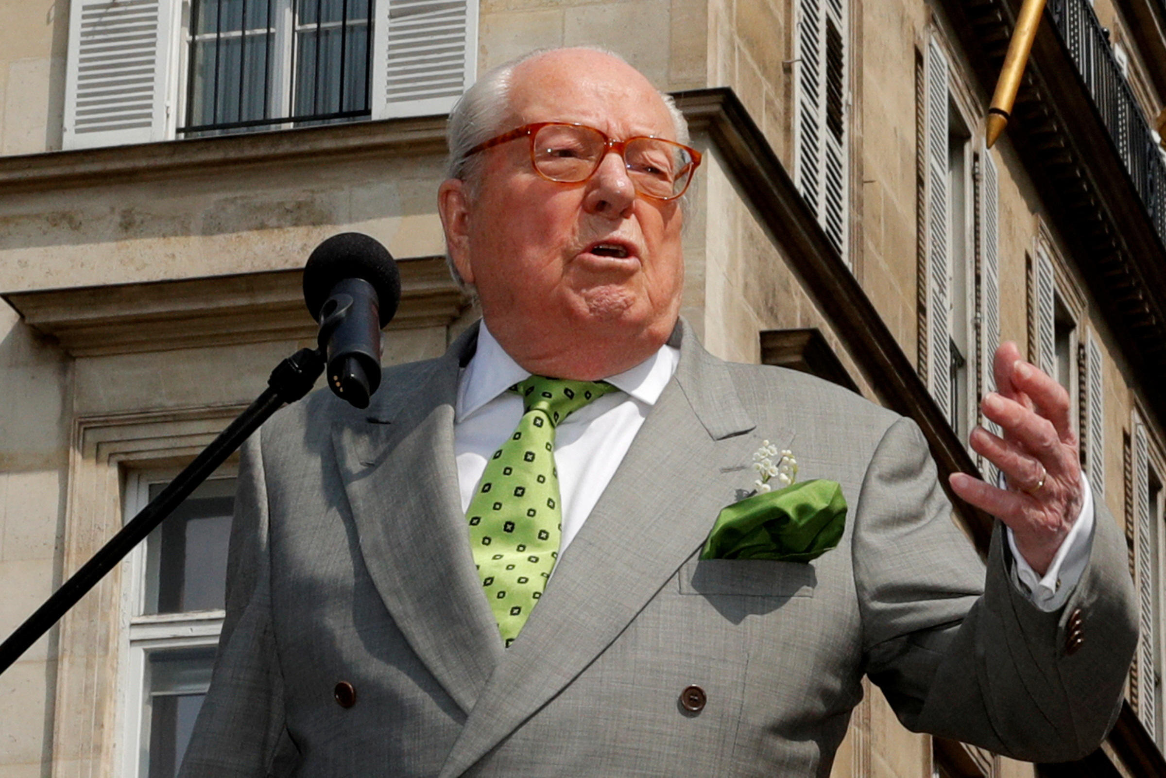 Décès de Jean Marie Le Pen, figure de l'extrême droite française