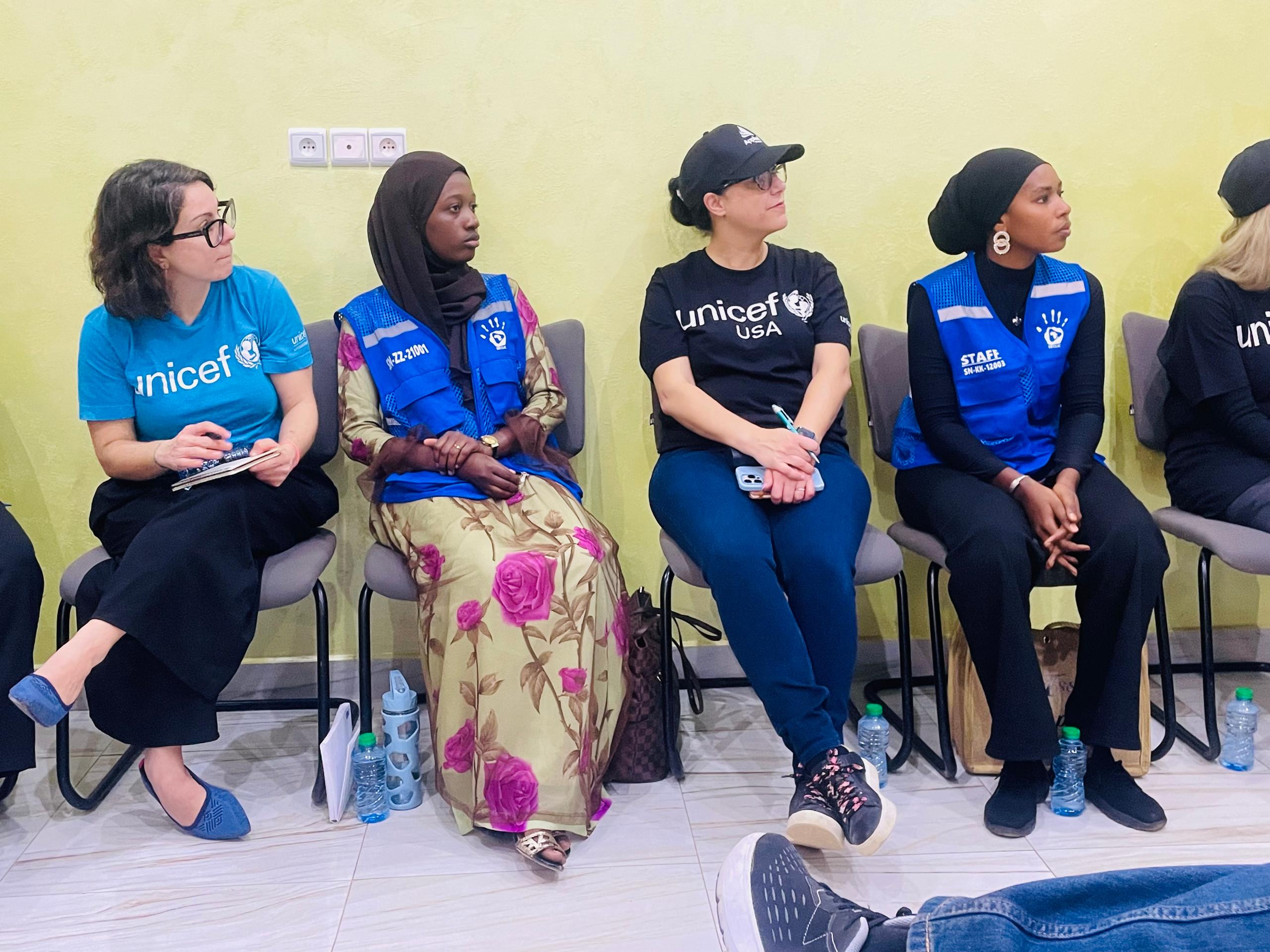 ​Ziguinchor : Visite de la Délégation Conjointe de l'UNICEF USA et de l'UNICEF Sénégal chez DECLIC