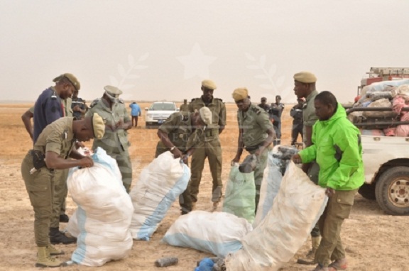 DROGUE SAISIE A DAKAR : 7 tonnes de cannabis, 2,6 tonnes de khat, 1,25 Kg de cocaïne, 78 grammes d’héroïne incinérée