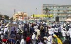 Images: La forte mobilisation de Manko à la place l'Obélisque