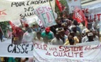 Sit-in : 235 sortants de l’Ufr/Sefs de Saint-Louis dans la rue