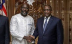 Le Président du Libéria, George Weah à Dakar ce mercredi