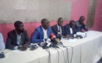 La jeunesse de Rewmi descend en flammes Mame Mbaye Niang, Moustapha Cissé Lô et Talla Sylla